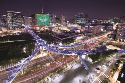 [夜晚](首尔路7017) 首尔路夜行 (夜间路线)