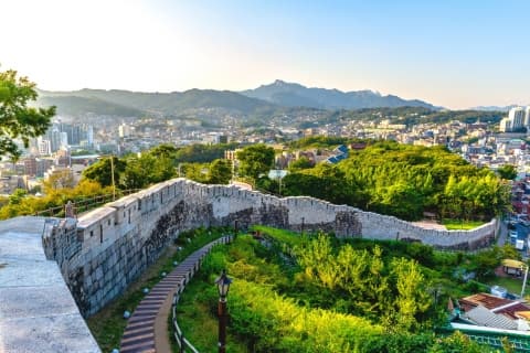 骆山城郭路线